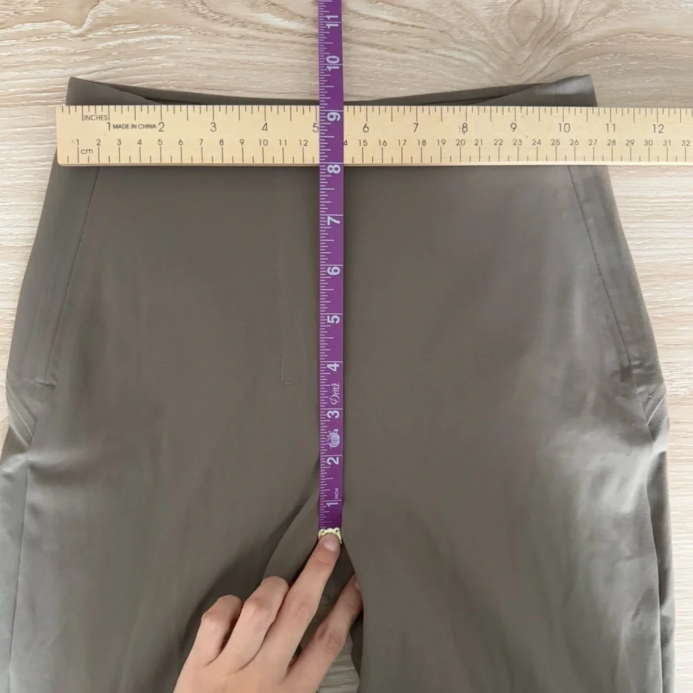 Lululemon 0 Smooth Fit Pull On Flare Nomad Minimal Outdoor Athletic Taupe